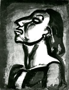 His Lawyer,in Empty Phrases, Claims His Total Unconsciousness — Georges Rouault