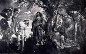 The Baptism Of Christ — Peter Paul Rubens