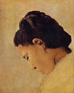 Head Of A Girl — Georges Seurat