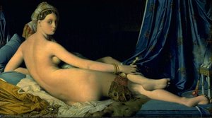 Odalisk, Louvre — Jean-auguste-dominique Ingres