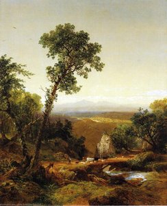 White Mountain Scenery — John Frederick Kensett, Hudson River School