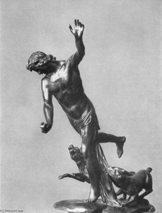 Actaeon Pursued By Dogs — Ivan Prokof'yevich Prokof'yev