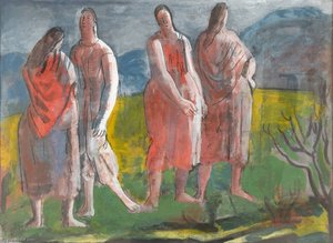 Irish Peasants — Bernard Meninsky