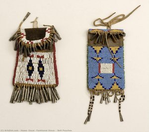 Belt Pouches — Howe, Oscar (yanktonai Sioux)
