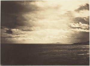 Cloudy Sky, Mediterranean Sea, From The Album “vistas Del Mar” — Gustave Le Gray