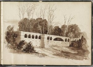 Landscape With Aqueduct — Thomas Cole