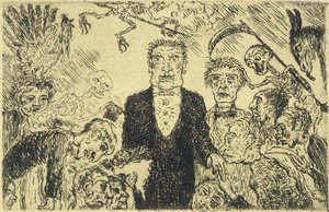 Pride (sketch) — James Ensor