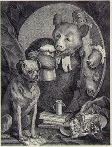 The Bruiser Charles Churchill, Once The Reverend, In The Character Of A Russian Hercules — William Hogarth