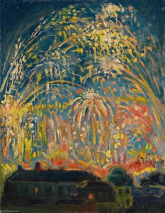 Fireworks In Nice — Nikolai Aleksandrovich Tarkhov