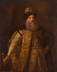 Portrait Of Pyotr Potyomkin — Bt Sir Godfrey Kneller, Baroque Portraiture