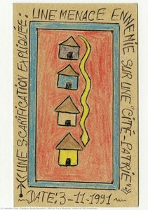 African Face Museum (series Of 162 Drawings) — Frédéric Bruly Bouabré