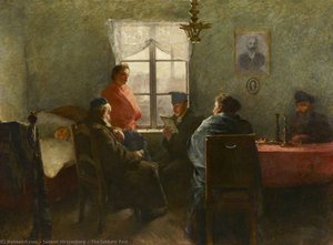 The Sabbath Rest — Samuel Hirszenberg