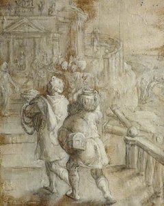 On The Disposal Of Wealth Illustration To Horace, Carmina Iii — Otto Van Veen