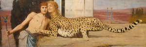 The Caress — Fernand Edmond Jean Marie Khnopff