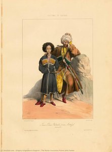 The North Caucasian Prince With Father — Grigory Grigorievich Gagarin, Romanticism