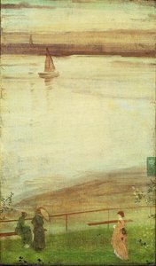 Variations In Violet And Green — James Abbott Mcneill Whistler, Aesthetic Impressionism