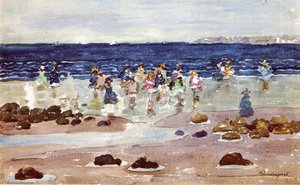 Low Tide — Maurice Brazil Prendergast