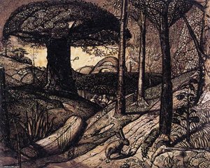 Early Morning — Samuel Palmer, Romanticism