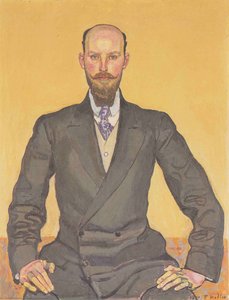 Portrait Of Willy Russ — Ferdinand Hodler