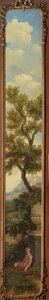 Arcadisch Landschap Met Een Slapende Jongen Onder Een Boom, Jurriaan Andriessen, 1771 — Jurriaan Hendrik Andriessen