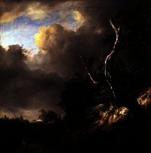 The Dunes Near Haarlem — Jacob Isaackszoon Van Ruisdael