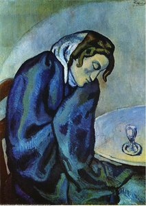 Drunk Woman Is Tired — Pablo Picasso
