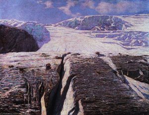 The Glacier — Emilio Longoni