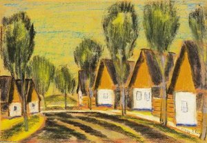 Village-row Of Houses — István Nagy