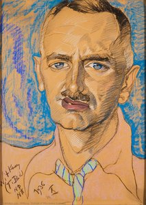 Portrait Of Mieczysław Gajewicz — Stanisław Ignacy Witkiewicz, Art Nouveau