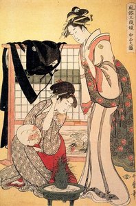 Upper Class — Kitagawa Utamaro, Ukiyo-e