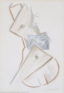 Guitar And Profile — André Masson
