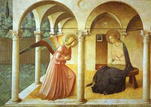 Annunciation — Fra Angelico, Early Renaissance