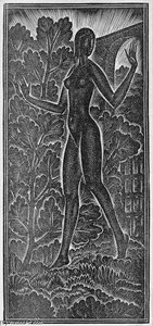 A Garden Enclosed Is My Sister — Eric Gill