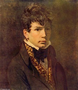 Portrait Of The Young Ingres — Jacques-louis David