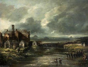 Joy's Paper Mill And River Blackstaff, Belfast — Hugh Frazer