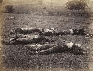Field Where General Reynolds Fell, Gettysburg — Timothy O'sullivan Alexander Gardner