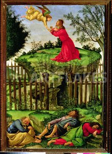 The Agony In The Garden — Sandro Botticelli