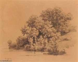 Bäume Am Wasser — Robert Zund