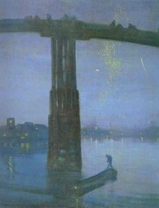 Nocturne In Blue And Gold - Old Battersea Bridge — James Abbott Mcneill Whistler