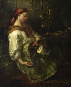 The Sleeping Seamstress — Jean-françois Millet, Contemporary Realism