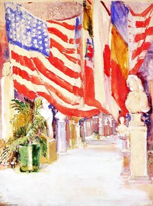 Flags At The Art Museum, Cincinnati, Ohio — Annie G Sykes