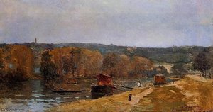Billancourt Landscape — Albert-charles Lebourg