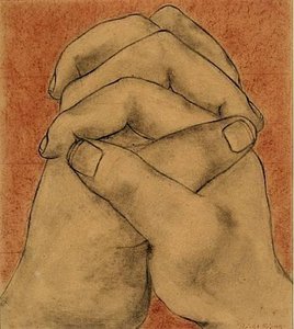 Clasped Hands — Diego Rivera