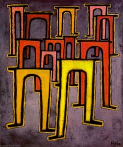 Description Of A Scene. Revolution Of The Viaduct — Paul Klee, Surrealism