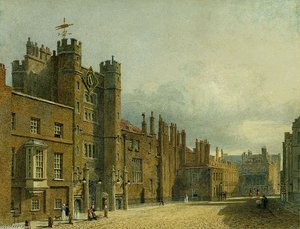 St James's Palace, North Front — Charles Wild
