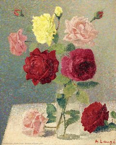 Bouquet Of Roses, (1905) — Achille Laugé