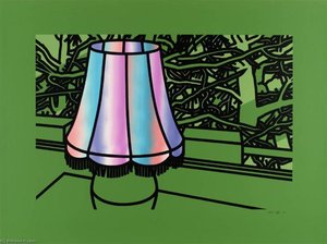 Lamp And Pines — Patrick Caulfield