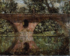 Ilmbrücke In Weimar — Christian Rohlfs
