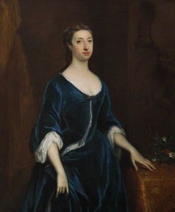 Called 'henrietta Shelley (1731–1809), Countess Of Onslow' (but Really Lady Henrietta Godolphin, D.1776 , Duchess Of Newcastle) — Jonathan Richardson The Elder