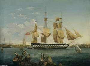 Hms 'duncan' At Mahon